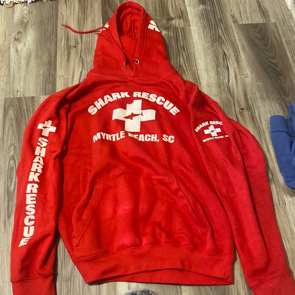 Shark rescue hoodie